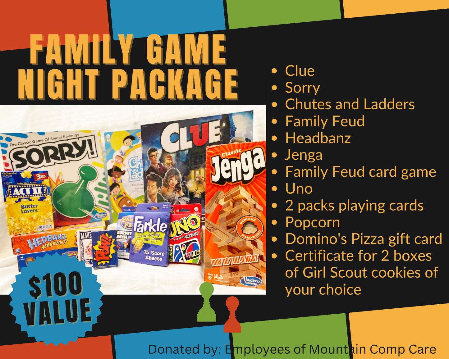 Family Game Night Package