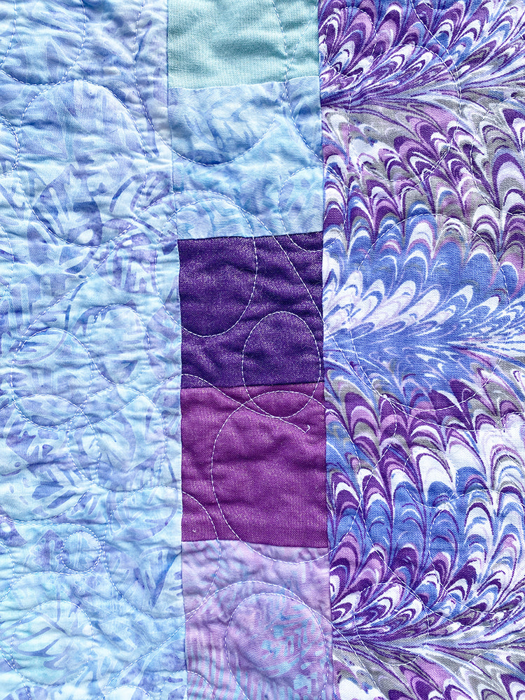 Hand-Made Quilted Lap Blanket