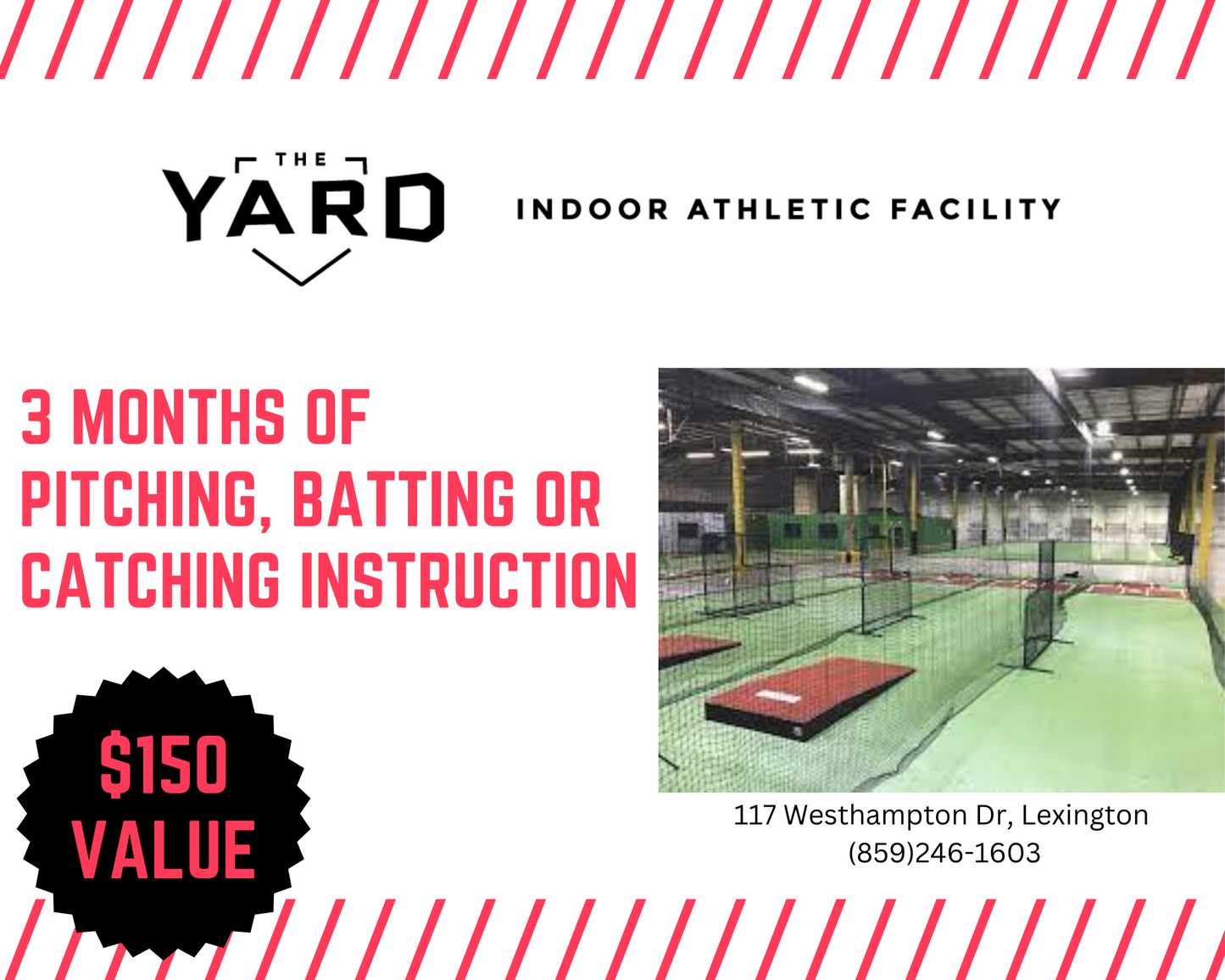 3 Months of Instruction at The Yard