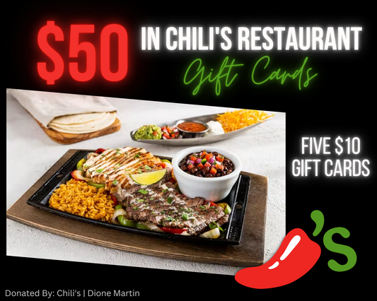 $50 in Chili's Gift Cards