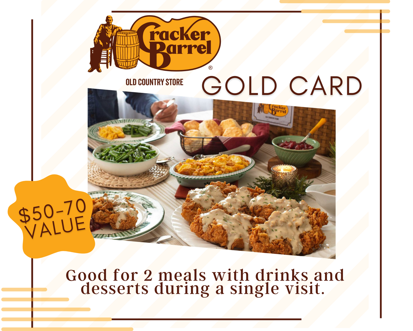 Cracker Barrel Gold Card