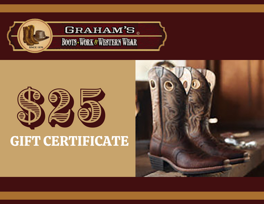 Graham's Western Wear Gift Certificate