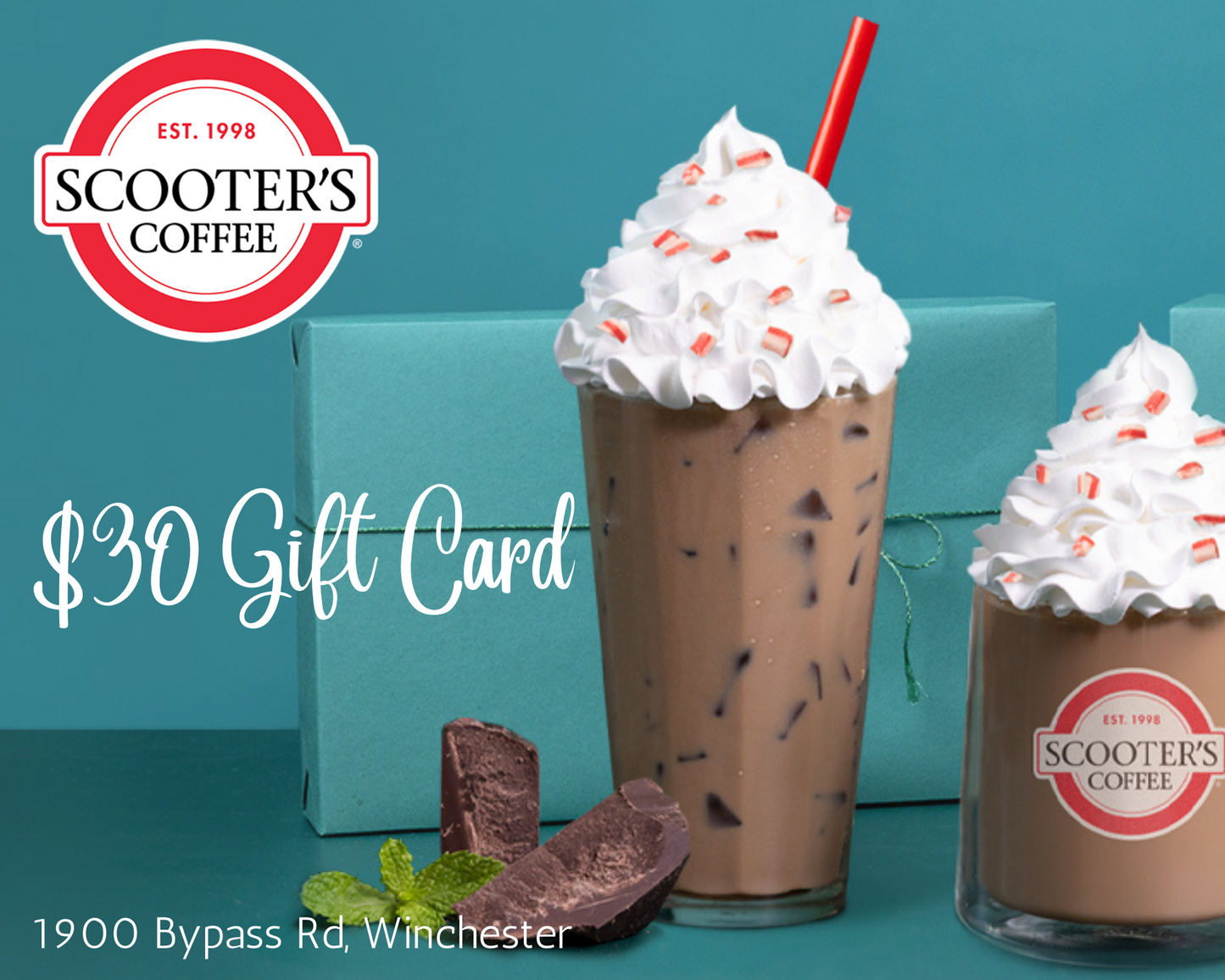 $30 Scooter's Coffee Gift Card