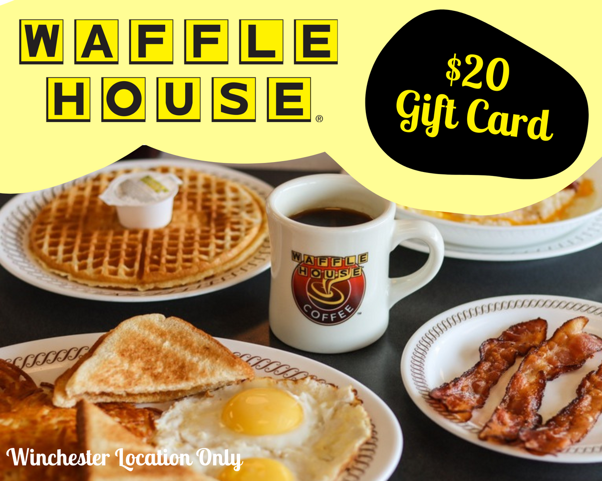 20 Waffle House Gift Card Bid For The Kid
