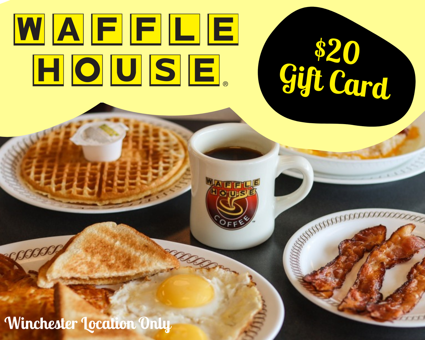 $20 Waffle House Gift Card