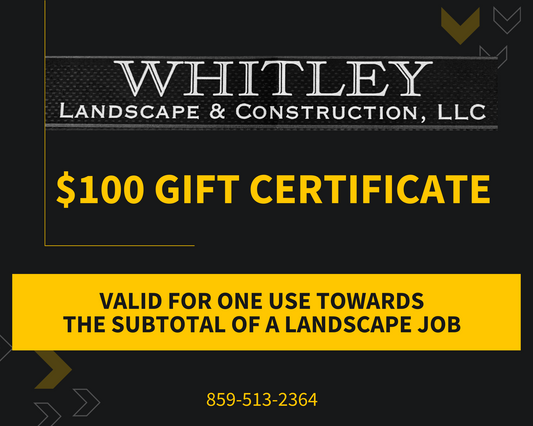 Landscaping Gift Certificate